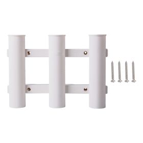 Goture Boat Fishing Rod Holder; 3 Rod Tube Plastic Holder Fishing Tackle Tool